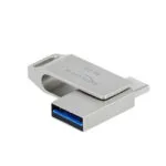 DeLock 64GB USB 2.0 Stick με σύνδεση USB-C & USB-A