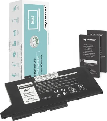 Movano Συμβατή Μπαταρία για Dell Latitude / Precision Dell Latitude 5420, 5520, Precision 3560 με 3200mAh BT/DE-3560-11.4 - Image 1