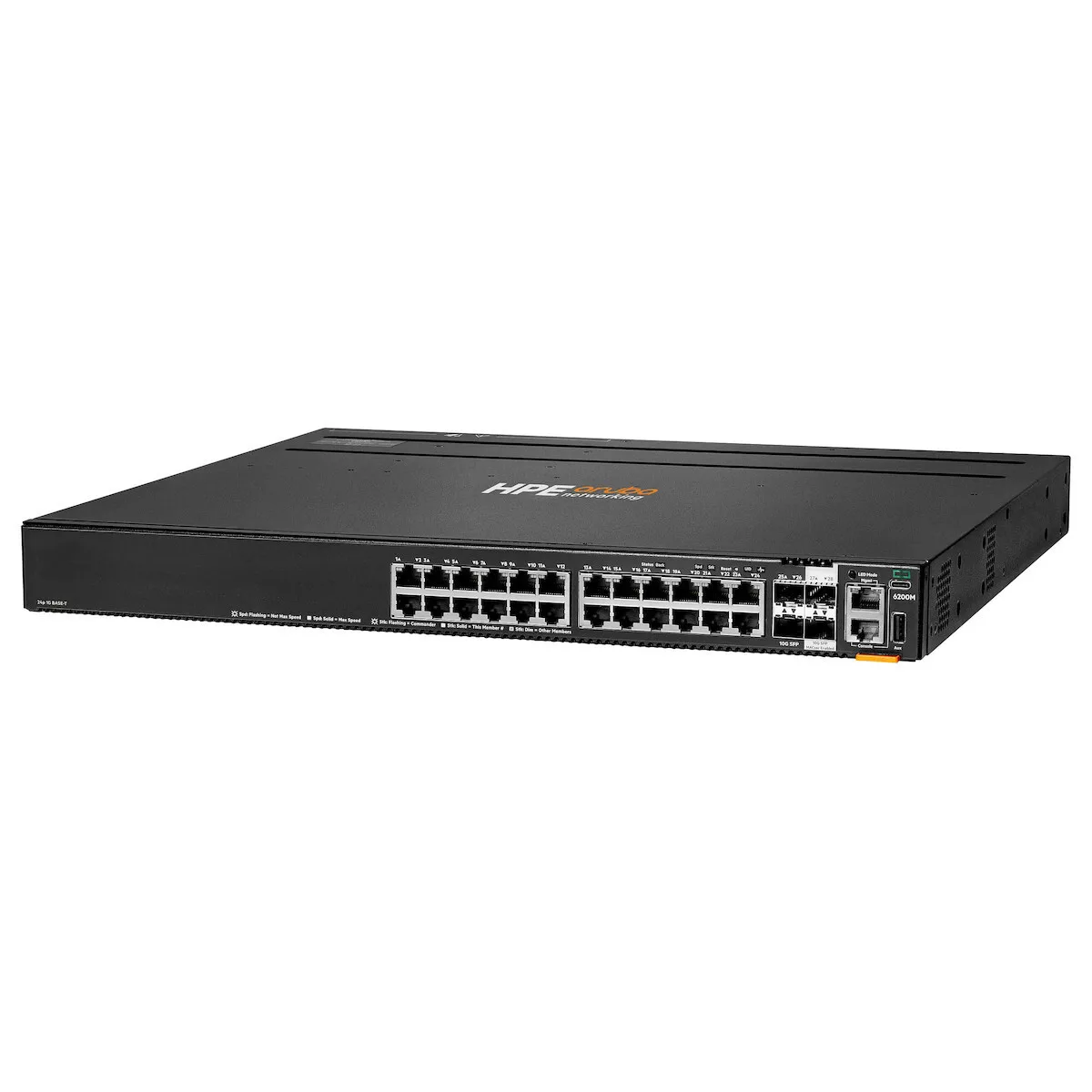 HP 6200M Managed L2 Switch με 24 Θύρες Gigabit (1Gbps) Ethernet και 4 SFP Θύρες - Image 1