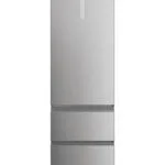 Haier Ψυγειοκαταψύκτης 414lt NoFrost Υ205xΠ59.5xΒ66.7εκ. Ασημί HTW5620DNMG