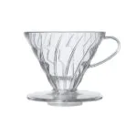 Hario V60 02 Πλαστικό Dripper Καφέ 137 X 116 X 102 Mm