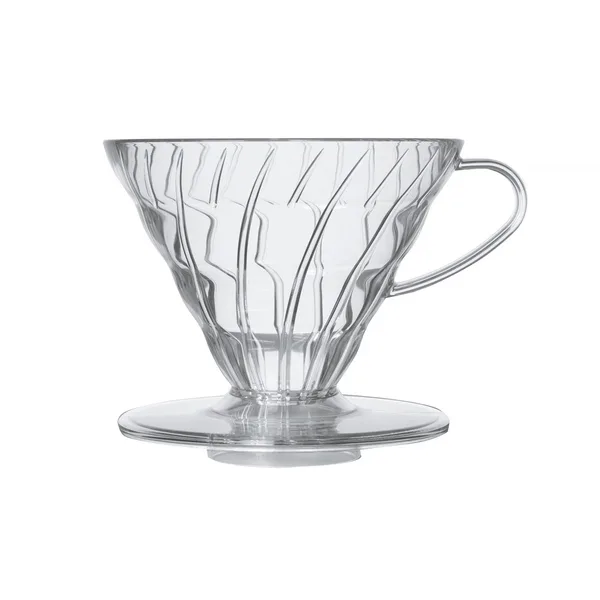 20260529135211_hario_v60_02_plastiko_dripper_kafe_137_x_116_x_102_mm.jpeg Hario V60 02 Πλαστικό Dripper Καφέ 137 X 116 X 102 Mm - Image 1