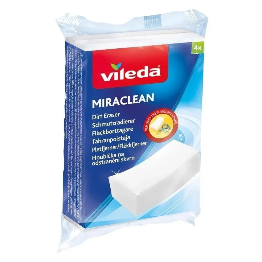 20260529154519_vileda_miraclean_magic_sponge_sfougari_miraclean_paketo_4_temachion.jpeg Vileda Miraclean Magic Sponge Σφουγγάρι Miraclean Πακέτο 4 Τεμαχίων - Image 1