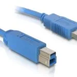 DeLock USB 3.0 Cable USB-A male - USB-B male 1.8m (82434)