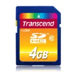 Transcend SDHC 4GB Class 10 20MB/s με αντάπτορα
