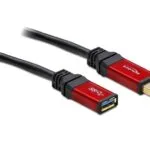 DeLock USB 3.0 Cable USB-A male - USB-A female 1m (82752)