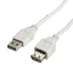 Roline USB 2.0 Cable USB-A male - USB-A female 0.8m (11.99.8946)