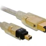 DeLock Firewire Cable 6-pin male - 4-pin male 2m (82577)