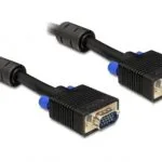 DeLock Cable VGA male - VGA male Μαύρο 2m (82557)