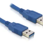 DeLock USB 3.0 Cable USB-A male - USB-A male 1.5m (82430)