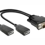 DeLock 65354 Μετατροπέας DMS-59 male σε DisplayPort female 1τμχ