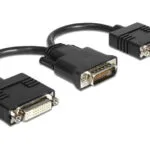 DeLock Μετατροπέας DMS-59 male σε DVI-I 2x female 1τμχ 65281