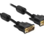 DeLock DVI Cable DVI-D male - DVI-D male 1m (83189)