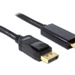 DeLock Cable Displayport male - HDMI male 1m (82586)