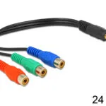 DeLock Μετατροπέας 3.5mm male σε RCA female 1τμχ 62499