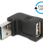 DeLock Μετατροπέας USB-A male σε USB-A female 1τμχ 65521