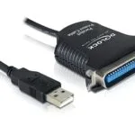 DeLock Μετατροπέας USB-A male σε Parallel female (82001)