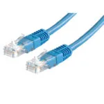 Roline U/UTP Cat.5e (Gigabit) Καλώδιο Δικτύου Ethernet 5m Μπλε 21.15.0564