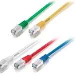 Equip S/FTP Cat.6 (Gigabit) Καλώδιο Δικτύου Ethernet 5m Κίτρινο 605564
