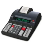 Olivetti Logos 904T Αριθμομηχανή Χαρτοταινίας 14 Ψηφίων σε Πράσινο Χρώμα