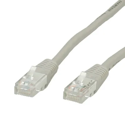 810299-Roline.jpg Roline U/UTP Cat.6 (Gigabit) Καλώδιο Δικτύου Ethernet 5m Γκρι 21.15.0935 - Image 1