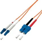 Equip Καλώδιο Οπτικής Ίνας 1m Πορτοκαλί 254321