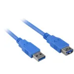 Sharkoon USB 3.0 Cable USB-A male - USB-A female 2m (4044951010882)