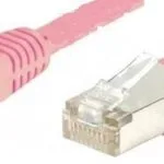 Equip S/FTP Cat.6 (Gigabit) Καλώδιο Δικτύου Ethernet 7.5m Ροζ 605585