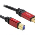 DeLock USB 3.0 Cable USB-A male - USB-B male 5m (82759)
