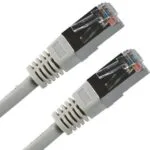 Equip S/FTP Cat.6a (Gigabit) Καλώδιο Δικτύου Ethernet 20m Γκρι 605609