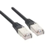 Equip S/FTP Cat.6a (Gigabit) Καλώδιο Δικτύου Ethernet 10m Μαύρο 605696