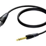 Procab Audio Cable XLR male - 6.3mm male 3m (CLA724/3)