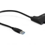 DeLock USB-A 3.0 male - SATA 6 Gb/s female (61882)