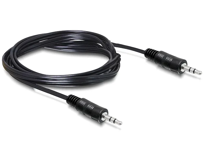 14809761_5359.jpg DeLock Καλώδιο Ήχου 3.5mm male - 3.5mm male Μαύρο 2.5m 84001 - Image 1