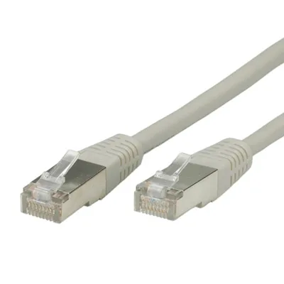 1529367-Roline.jpg Roline S/FTP Cat.6 (Gigabit) Καλώδιο Δικτύου Ethernet 3m Γκρι 21.15.0833 - Image 1