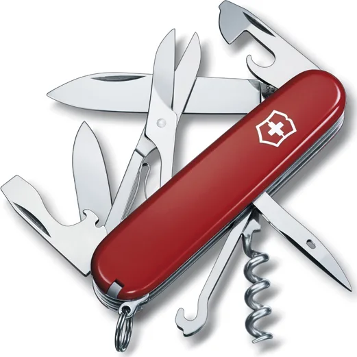20141125163848_120076711.jpg Victorinox Climber Ελβετικός Σουγιάς 10 εργαλείων Κόκκινος 1.3703 - Image 1