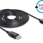 DeLock Easy USB 2.0 Cable USB-A male - USB-A female 3m (83372)
