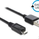 DeLock Easy USB 2.0 Cable USB-A male - micro USB-B male 2m (83367)