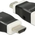 DeLock Μετατροπέας HDMI male σε VGA female 1τμχ 65586
