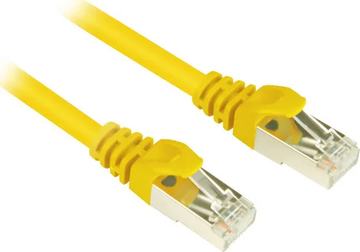 20160601150927_sharkoon_s_ftp_cat_6_cable_5m_kitrino.jpeg Sharkoon S/FTP Cat.6 (Gigabit) Καλώδιο Δικτύου Ethernet 5m Κίτρινο - Image 1