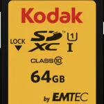 Kodak SDXC 64GB U1 με αντάπτορα