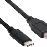 Club3D Club 3d USB 3.1 Cable USB-C male - USB-A 60W PD Μαύρο 1m CAC-1523
