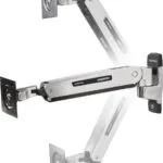 Ergotron Interactive Arm LD Επιτοίχια Βάση Οθόνης έως 42" με Βραχίονα Ασημί