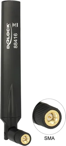 20170214111028_delock_gsm_umts_antenna.jpeg DeLock 88416 Εσωτερική Κεραία 4G Πανκατευθυντική 3.5dBi με σύνδεση SMA - Image 1