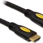 DeLock HDMI 2.0 Premium High Speed 4K 60Hz HDR Cable HDMI male - HDMI male 1.5m Μαύρο 83738