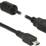 DeLock USB 2.0 Cable USB-A male - mini USB-B male 2m (84914)