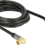DeLock Antenna Cable Coax male - Coax female 5m (88917)
