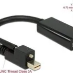 DeLock Μετατροπέας mini DisplayPort male σε HDMI female 1τμχ 62640