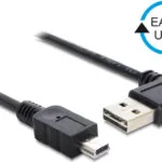 DeLock USB 2.0 Cable USB-A male - mini USB-B male 1m (83378)