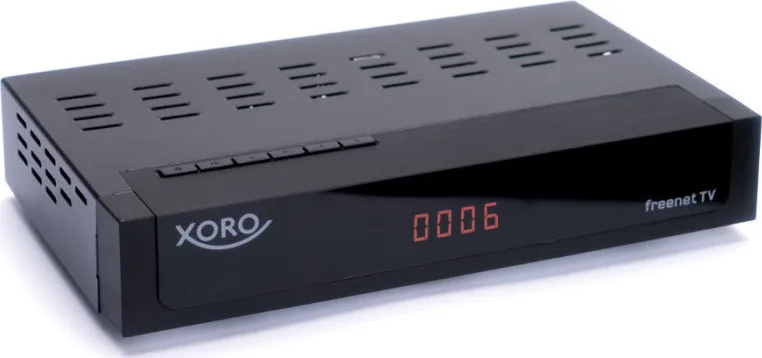 20170516120340_xoro_hrt_8770.jpeg Xoro Hrt 8770 SAT100571 Ψηφιακός Δέκτης Mpeg-4 HD (720p) με Λειτουργία PVR (Εγγραφή σε USB) Σύνδεσεις HDMI / USB - Image 1